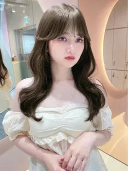 【お出かけ前に🩰】お顔周りカット+コテ巻きヘアセット(前髪カット/お顔周りカット/コテ巻きヘアセット/韓国/浦和)