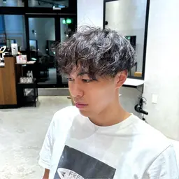 【⚡️U40メンズ限定⚡️】ニュアンスパーマ+カット