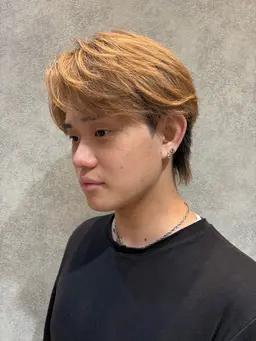 【垢抜け】メンズカット+アイブロウ眉毛ワックス　韓国/眉毛