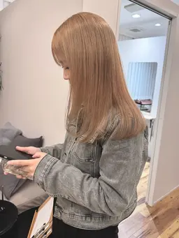 ⭐️ブリーチありダブルカラー⭐️+トリートメント