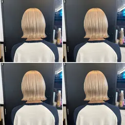 艶カラー＋超音波トリートメント【錦糸町/髪質改善/艶髪/メンズカラー/レディースカラー】