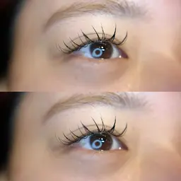 フラットラッシュ100本✳︎オフ無し✳︎🩵韓国風束間仕上げ🩵／元住吉、武蔵小杉、日吉