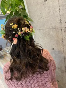 結婚式、推し活、ヘアセット👩‍❤️‍👩✨