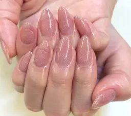 【オフなし】ハンド深爪矯正/自爪育成長さ出し+ワンカラーコース