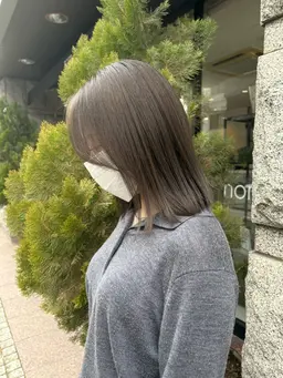 【ブリーチなしワンカラー🪷】