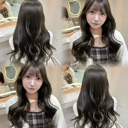 ブリーチなし！うる艶ワンホンケアカラー🪞♡