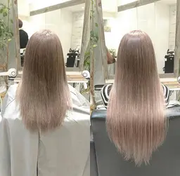 🌈大人気カラー＋プチトリートメント＋高品質シールエクステ60本❤️