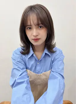 【当日予約可能】イエベ/ブルベ診断付/透明感艶カラー🎨+髪質改善トリートメント