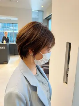 《40代以上限定》⭐️小顔ショートカット+オイルカラー+トリートメント⭐️