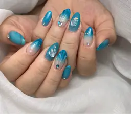 💅 【当店NO.1人気】持ち込みデザイン、120分やり放題(当店オフ込み)韓国、ワンホンネイル◎