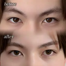 アイブロウ(ワックス脱毛+眉カット+間引き)