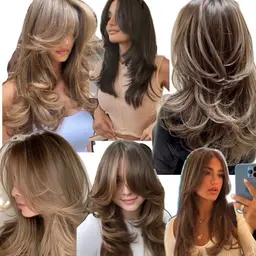 海外レイヤー、バタフライレイヤー🇺🇸🦋cut+トリートメント