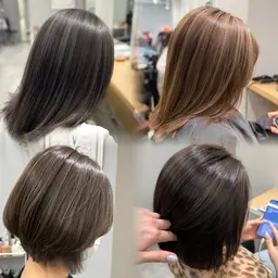 【外国人風/白髪ぼかし/ナチュラルまでお任せ✨】カット＋ハイライト
