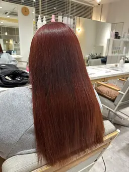 ブリーチなしワンカラー+Aujuaシャンプートリートメント