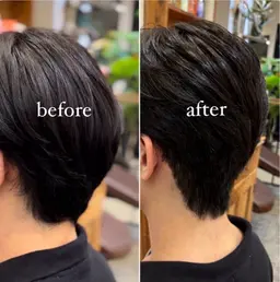 浮き癖を抑えるダウンパーマ👨🏻