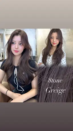 【透明感欲しい方におすすめ‼️】ブリーチなしダブルカラー＋カット＋髪質改善トリートメント