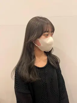 透明感カラー+3ステップトリートメント✨