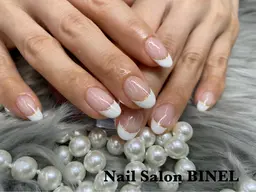 ‪⸜‪‪‪‪‪︎🐣⸝‬‪‪オフなし  ／  フレンチネイル※ラメライン込※練習モデル💅(ケア込)