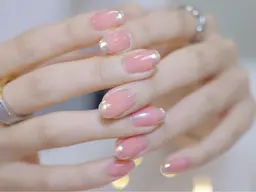 初回のみ【ジェルオフ無料】👉流行中⭐️『ミラーフレンチ&オーロラフレンチ』