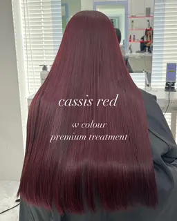 ブリーチなしダブルカラー🤍