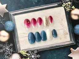 ★ジェルオフなし★【Googleレビューを書いて&写真投稿していただける方】 爪に優しいカルジェルシンプルデザイン!