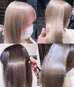 限定✨雨対策メニュー☔️カット＋縮毛矯正＋ハホニコトリートメント🍃広がりを抑えて魔法のハホニコトリートメント!