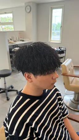 メンズ限定カット+ツイスパor波巻きパーマ