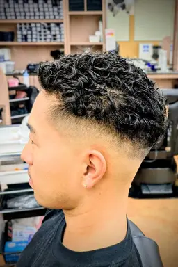 カット+パーマ(平巻)