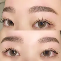 HBL/ハリウッドブロウリフト(毛流れ改善＋WAX脱毛＋メイク仕上げ)￥7,500→￥5,000【ミニモ】