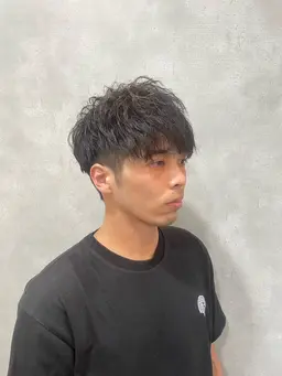 ⭐️メンズカット+メンズパーマ(ツイスト スパイラル等)+スタイリングレクチャー+3stepトリートメント⭐️