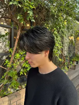 【新規限定】眉カット付き】メンズカット💇+シャドウパーマorフェザーパーマ+ケアトリートメント+シャンプー🫧