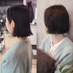 カット×コスメパーマ×プチトリートメント