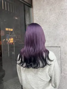 レディースカット＋ダブルカラー