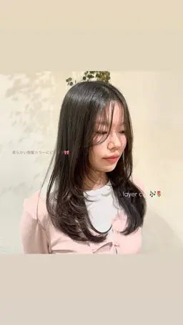 【大人気♡似合わせ】レイヤーカット✂️🩶ミニモ学割