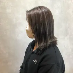 【ミニモ限定】透明感ハイライト+オンカラー