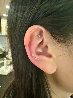 【お試し】耳ツボジュエリー(片耳5粒ずつ)