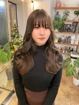 カット+艶カラー+5Stepトリートメント