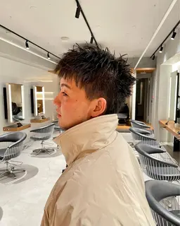 【U26☘️】5月中だけ‼️スパイキーショート🦔+ケアトリートメント🧴(シャンプーブロー込)