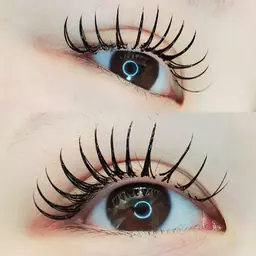 90分上付け放題!マツエクセーブルorフラット5500円♪ 140本目安