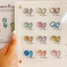 🩵ハットカラーグラデーション🩵フレンチ(クリアベース)🦄マグネット