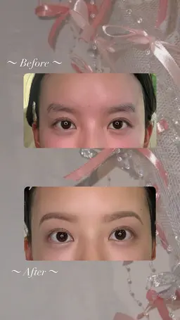 🎀眉毛WAX スタイリング🎀お仕上げメイク付き✨️