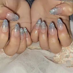 【パラジェル】ちゅるん仕上がり☆ラメグラデーション(オフ無料)