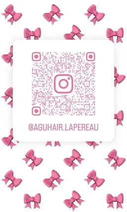 ヘアセットInstagramでやり取りお願いします✨