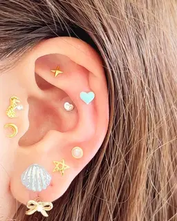 耳ツボジュエリー(片耳5粒×2)計10粒