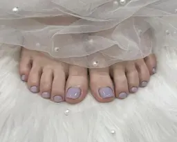 ジェルオフ無料💅🏻☆Jrネイリストフットワンカラー☆