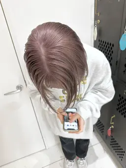 ケアブリーチ＋カラー