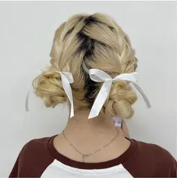 平日・土曜日朝限定メニューヘアセット