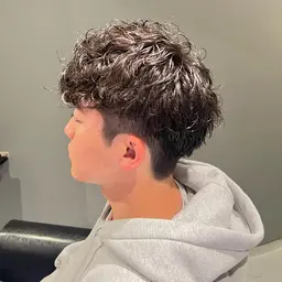 『カット+パーマ』