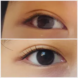 まつ毛パーマが得意なサロン💕ミニモ特別価格まつげのお悩み解決❤️ロッド式です。