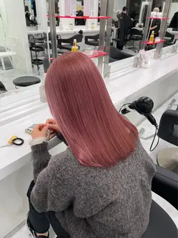 ブリーチなしダブルカラー